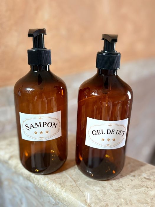 Set personalizat sampon și gel de dus