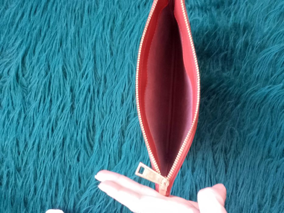 Клъч FURLA в цвят бордо