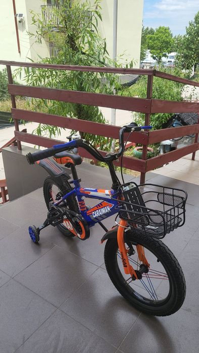 Bicicletă copii 16" Caraiman, stare foarte bună, cu roți ajutătoare