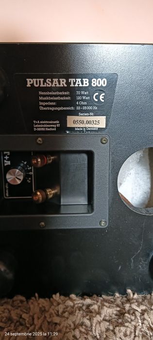 T+A Elekroakustic Pulsar Tab 800/ boxe
