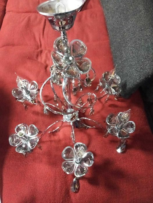 Люстра , чешское стекло