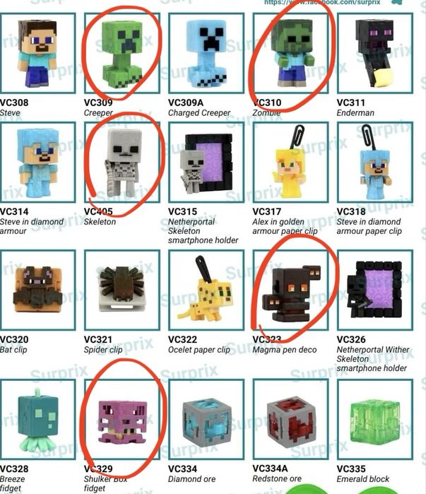 Minecraft kinder joy