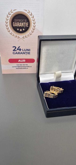 (AG46) Cercei aur 14K B.4602.10