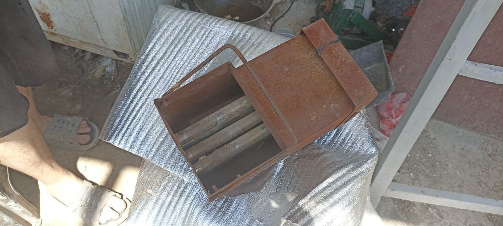 Печь зимняя рыбалка  .