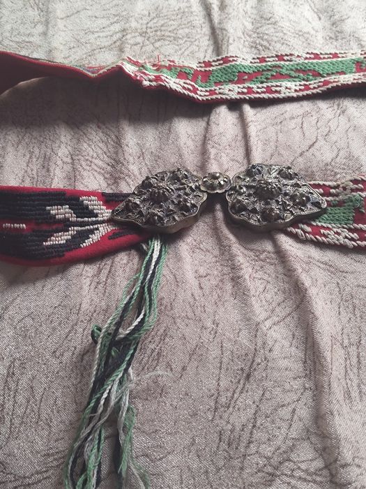 Пафти със колан  сребърни -(сачан))