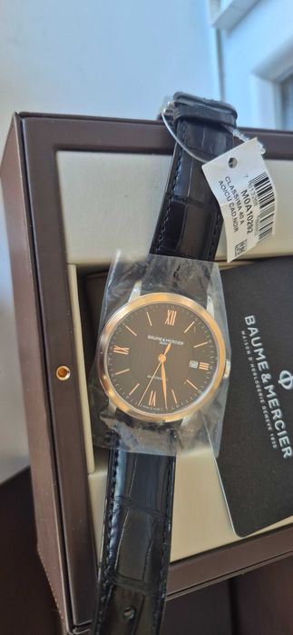 Baume and Mercier - розово злато и стомана, чисто нов