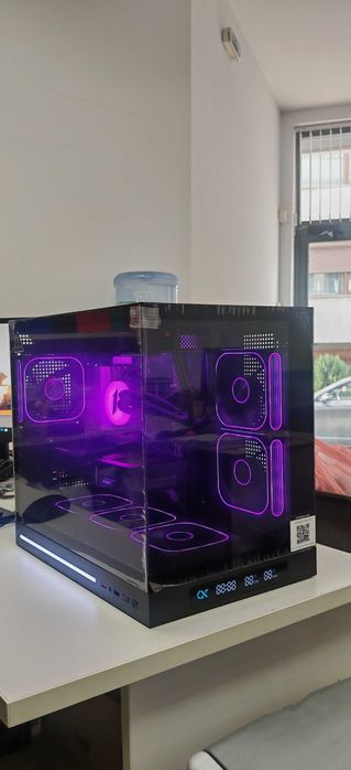 Мощно Геймърско PC Ryzen 7 7700X/32GB/1TB SSD/RX 9060XT/Гаранция