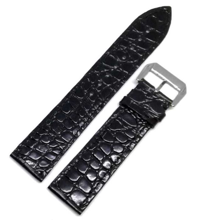 Curea De Ceas Neagra Extractor Telescoape 16mm 18mm 20mm 22mm 24mm