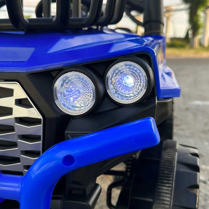 Masinuta electrica copii 4x4, 2-4 ani,CAPE-X, 100W,12V, scaun tapitat