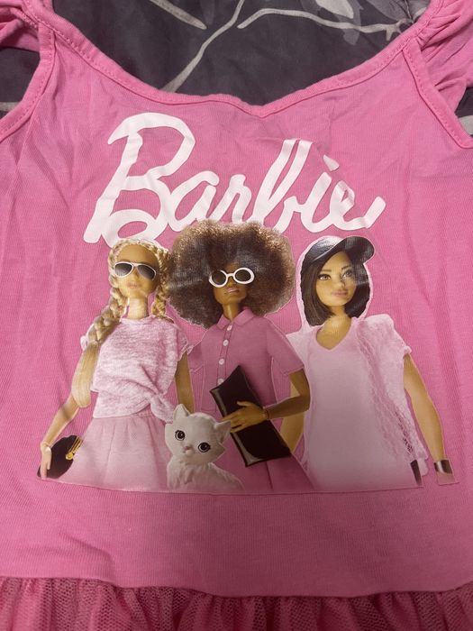 Rochita fetita Barbie h&m 6-8 ani
