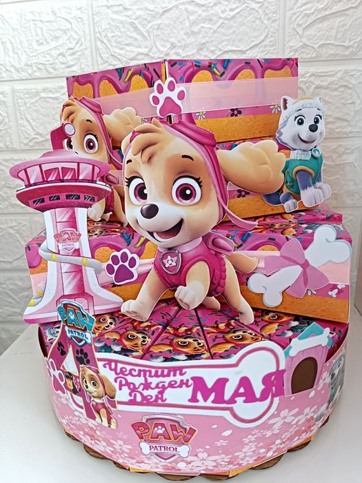 Промоция!Картонена торта  1лв.за едно парче.Украса за всеки повод