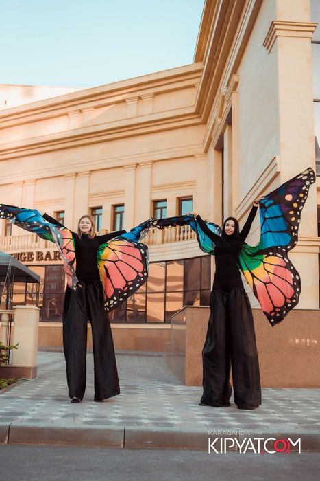 Ходулисты 3х метровые Артисты на встречу гостей Ангелы и не только