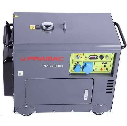 Generator de curent monofazat, diesel, 5 kW, PRAMAC PMD5000s cu ATS