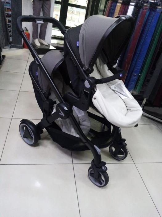 новая коляска chicco для двойни