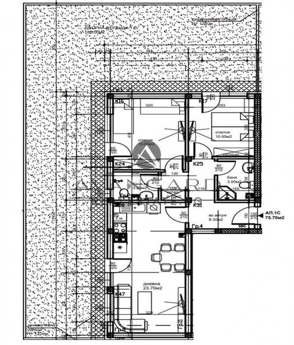 Продава се Тристаен апартамент в Пловдив, Остромила - 189 кв.м за 323 €/кв.м - Снимка #5