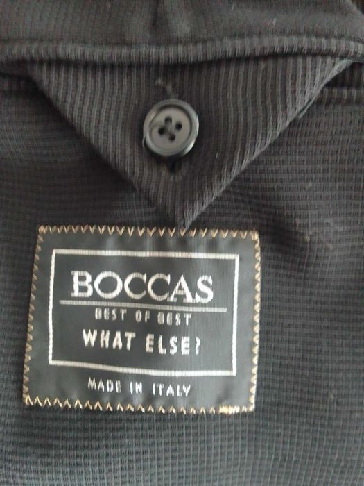 Мъжко спортно-елегантно сако BOCCAS, оригинално италианско, черно