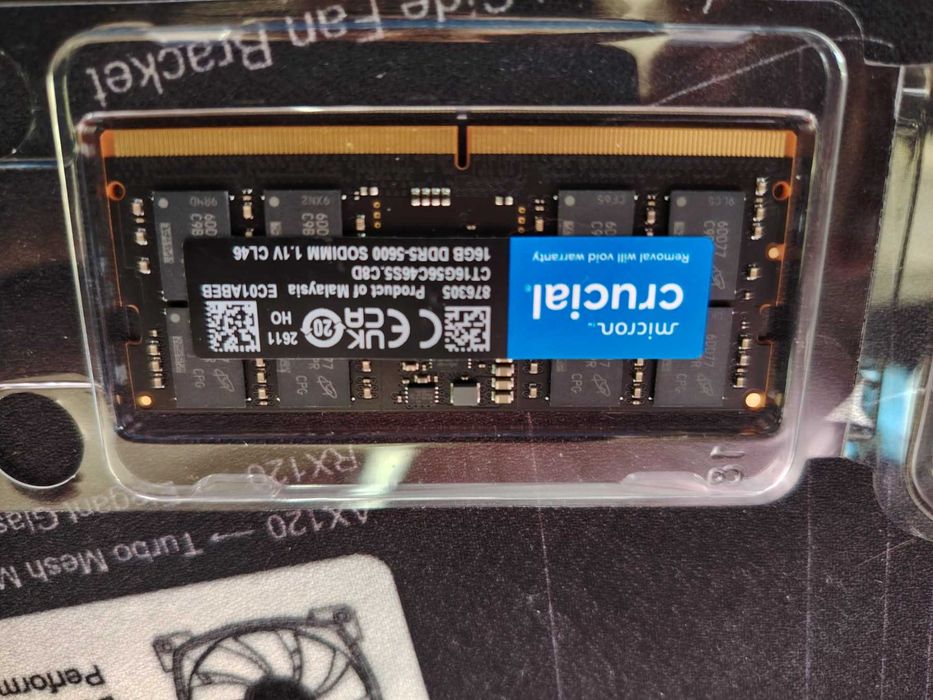Рам памет за лаптоп Crucial 1x16GB 16GB 5600MHz DDR5 SO-DIMM