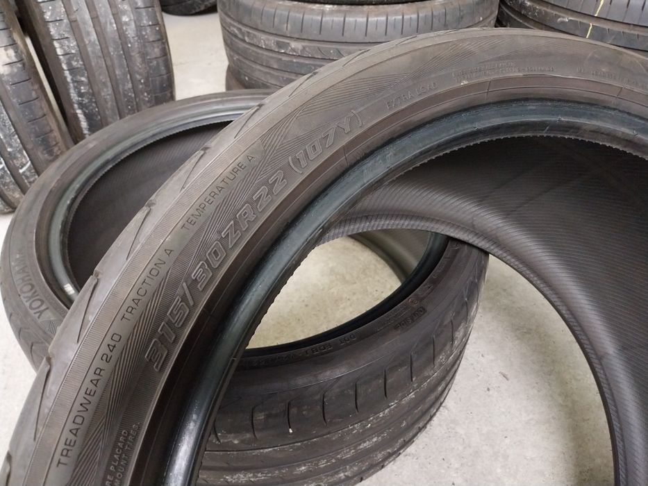 Anvelope second vară 315 30 R22 Yokohama 6.1mm 2021
