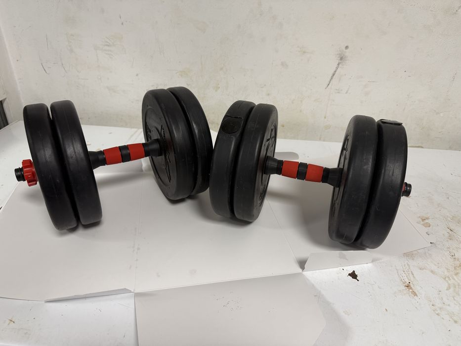 Set gantere reglabile noi 10 kg+10 kg=20 kg.Germany pret promo 150 lei