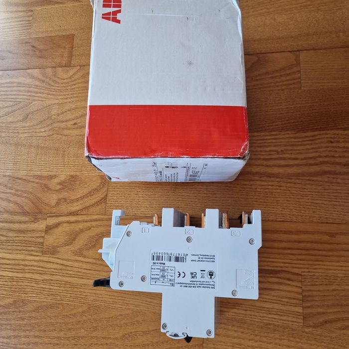 Sigurantă,intrerupator ABB S751/3-E35  Disjunctor Principal Nou