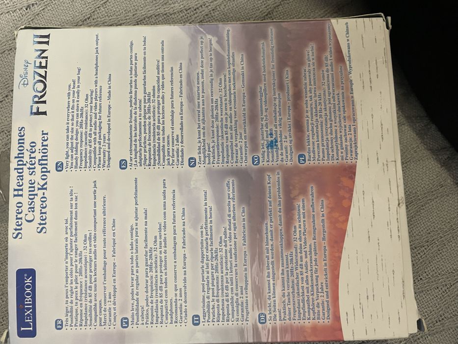 Детски слушалки Disney Frozen II