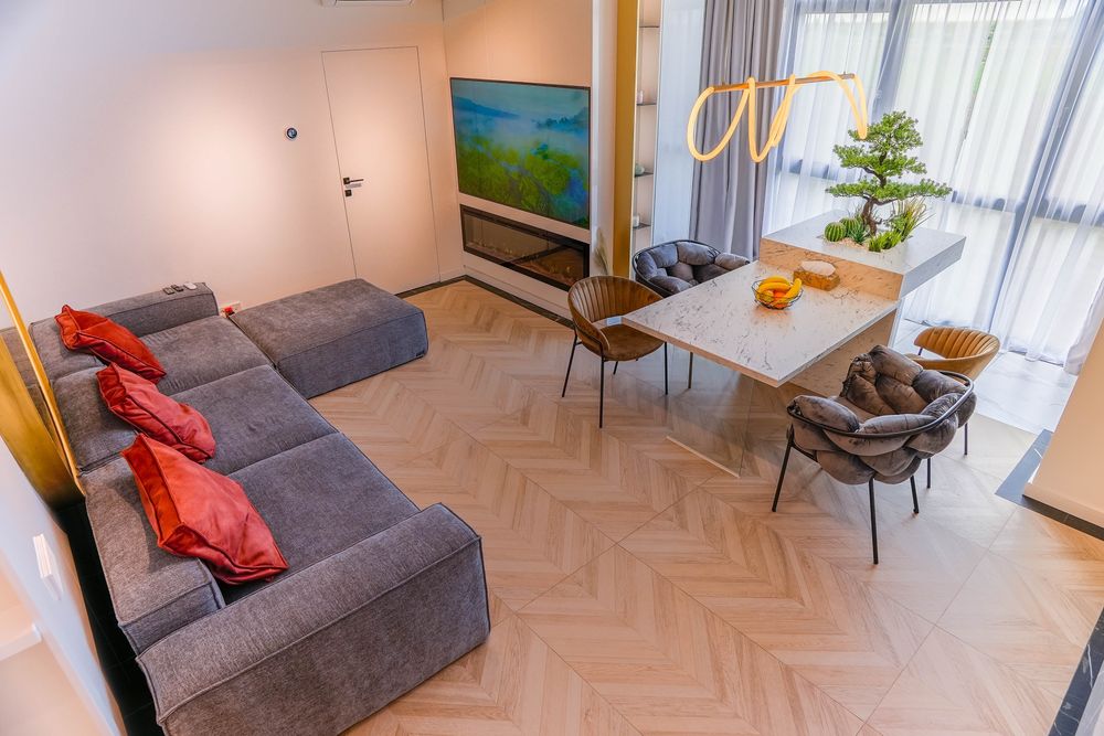 Apartament 2 Camere | Design Premium | Complet Mobilat si Utilat | Parcare Inclusă.  NEGOCIABIL