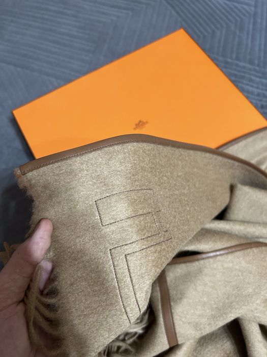 Палантин Hermès Paris оригинал (верблюжья шерсть)