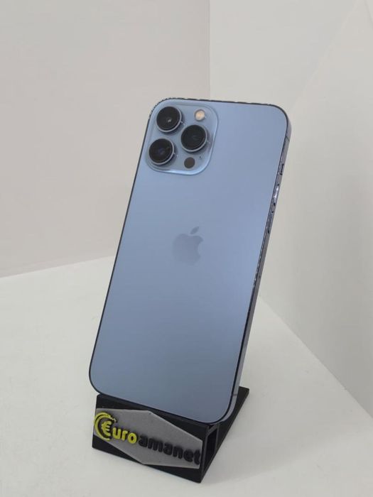 Telefon mobil Apple iPhone 13 Pro Max, 128GB, 5G, Sierra Blue -A-
