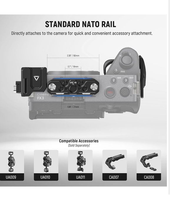 проф.  кейдж за камера.  Sony FX3/FX30. sony. fx