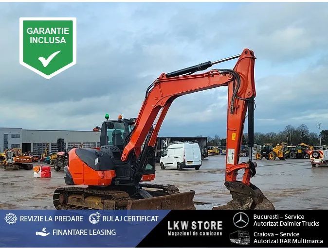 Kubota KX080-4A2 Excavator, TOP !!!