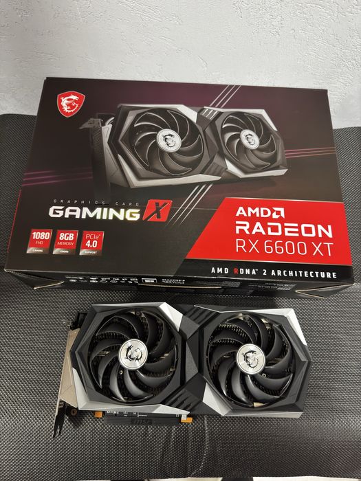MSI Radeon RX 6600 XT Gaming X 8GB  – Gaming 1080p și 1440p impecabila