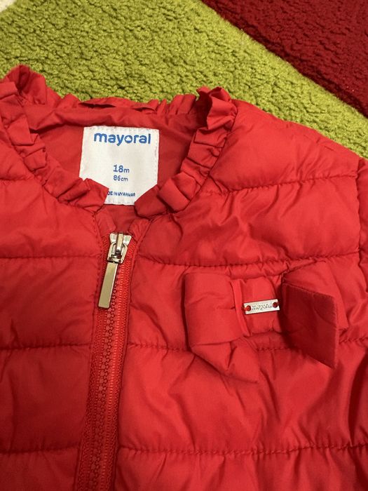 Vesta groasa fas fetite, Mayoral, 18 luni, 86 cm