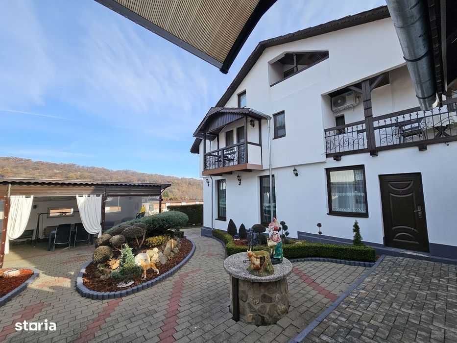Pensiune+VILA, NOU: Casa Elena Sibiel, Terasa, Garaj, Renovata|VIDEO