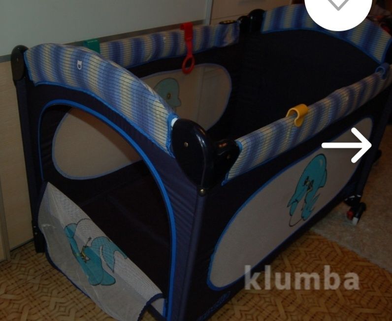 Манеж кровать - качалка
