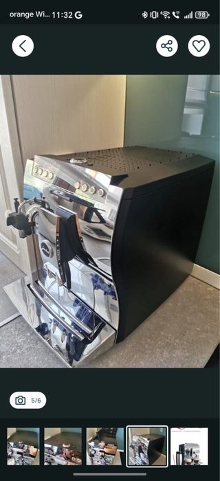 Espresor/ espresorul/ expresor automat Jura impressa Z5 full Chrome