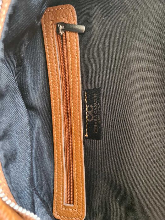 Раница от естествена кожа