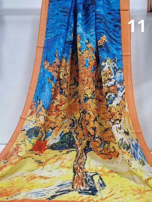 Сатен дамски шал