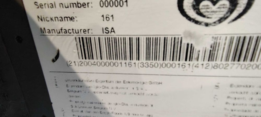 Витрина за сладолед ISA