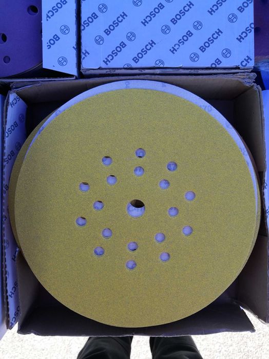 Foi abrazive/smirghel Bosch 125mm 150mm masina de slefuit orbitala