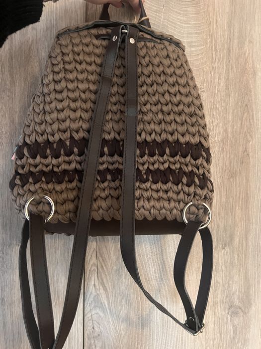 Ръчно плетена раница