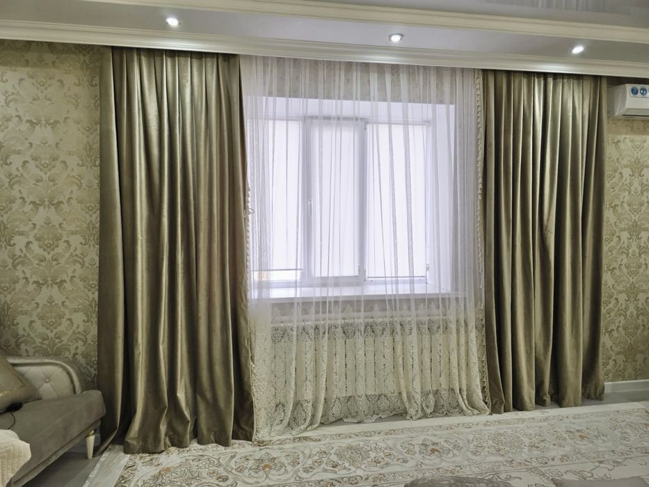 Продам шторы , с тюлью
