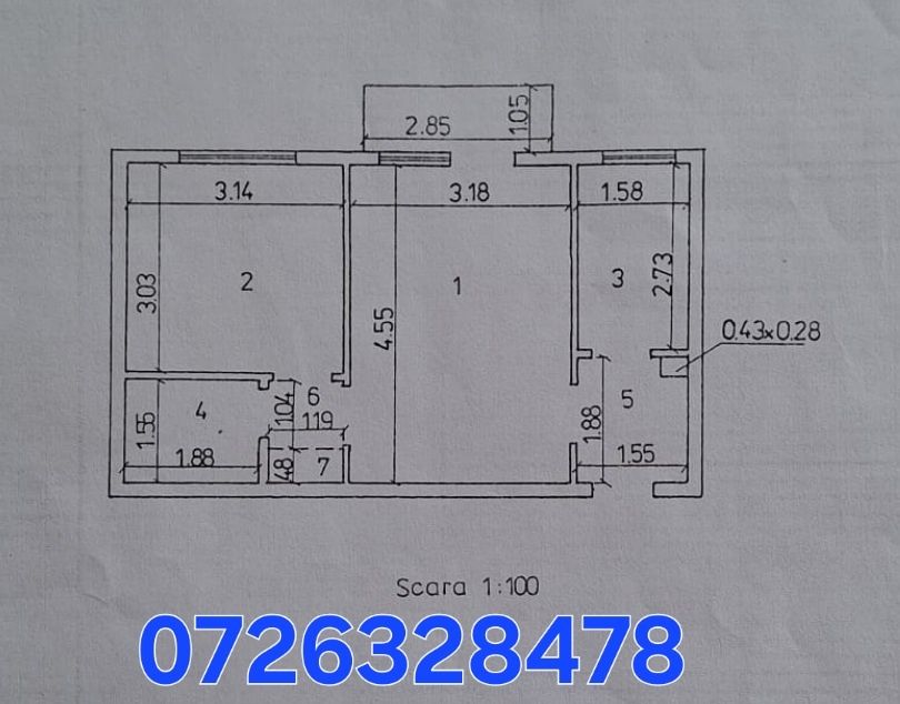 Apartament 2 camere Frigocom