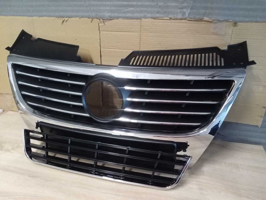 Grila radiator cu grila centrala Bara fata VW Passat B6 2005-2010