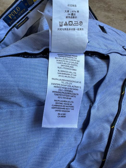 Polo Ralph Lauren Stretch Slim Fit Chino Short 33