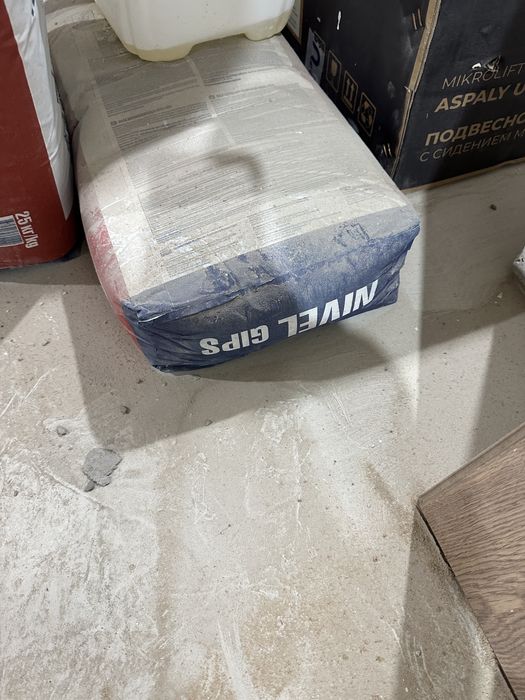 Наливной пол два мешка