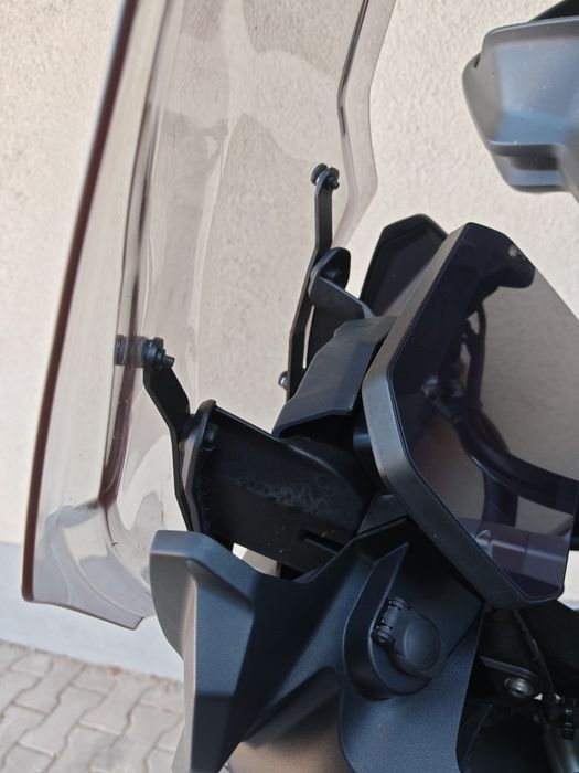Parbiz moto Puig touring Bmw 750 GS