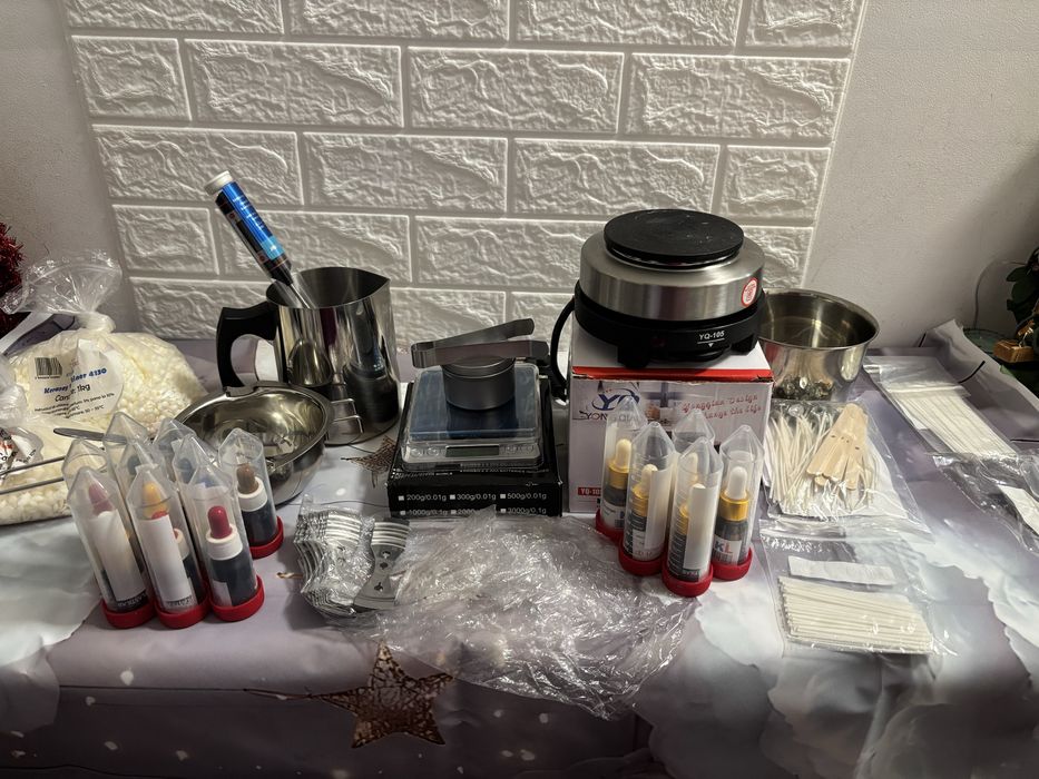 Kit lumanari handmade