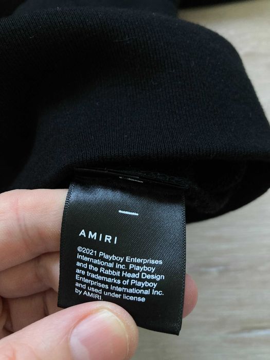 НОВ ОРИГИНАЛЕН Amiri Playboy Cover Bunny Hoodie суитчър суичър XL