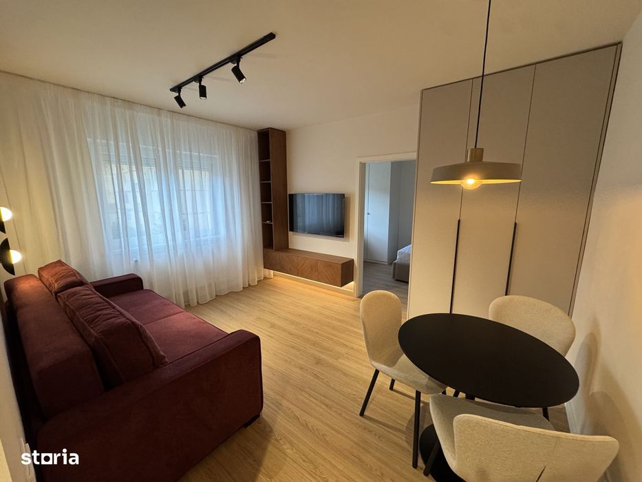 Apartament cu 2 camere, bucătărie separată, etaj 2, mobilat si utilat