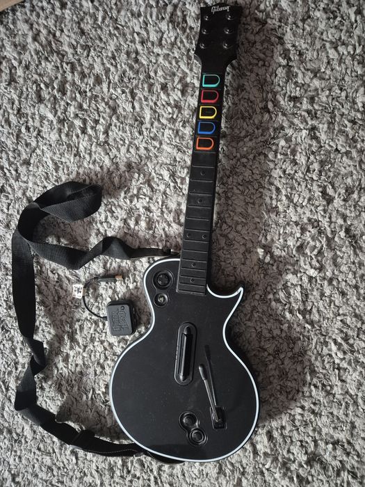 controller PlayStation 3 ps3 ps 3 Chitara guitar , model Les Paul, Red